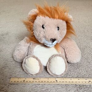 Lion Warmies! Weighted Cuddly Tan and Cream Lion
